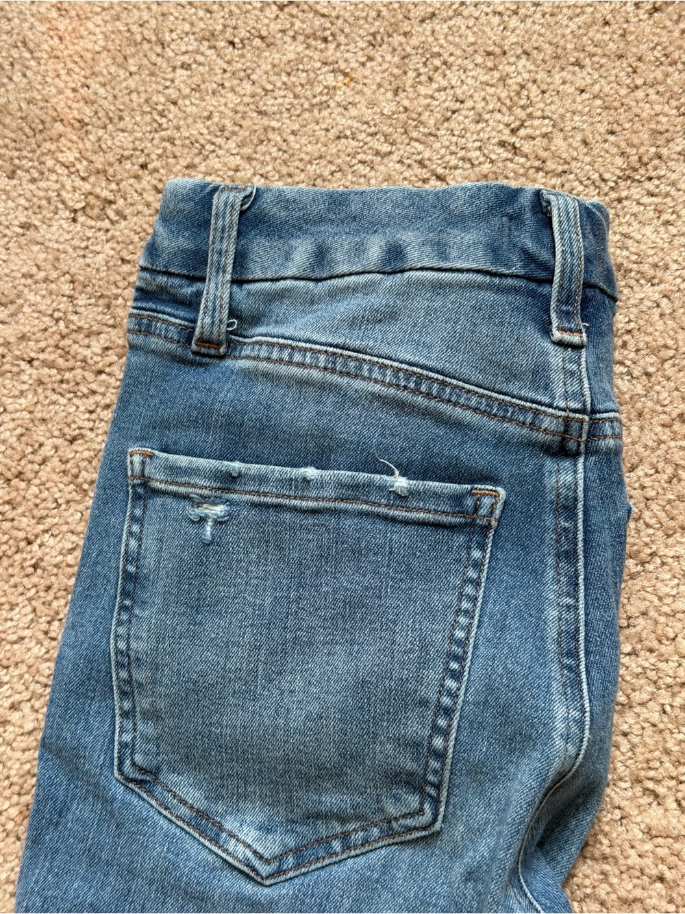 Express Classic Women's Skinny Blue Denim Jeans
